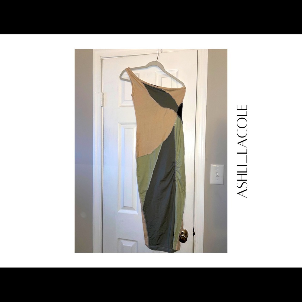 Pretty Little Thing Sage Dress Size 6 New With Tags
